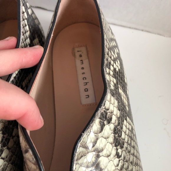 James chan pointy toe slip on Python sneakers - Picture 5 of 15